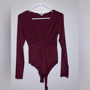 Deep purple Bar 1ii body suit. size small.